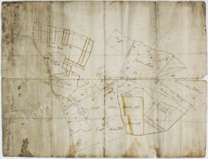 Historic map of Sutton on the Forest